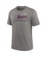 Men's Heather Gray Texas Rangers 2023 World Series Champions Tri-Blend T-shirt