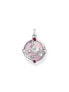 Фото #2 товара Thomas Sabo PE959-340-9 Silver pendant w. pink enamel