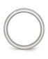 ფოტო #2 პროდუქტის Stainless Steel Polished 4mm April Clear CZ Ring