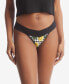 ფოტო #1 პროდუქტის Printed DreamEase Low Rise Thong Underwear