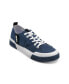 Фото #1 товара Men's Nylon Two Tone Branded Sole Low Top Sneakers