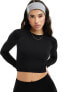 Фото #5 товара ASOS 4505 Icon seamless rib long sleeve crop top