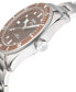 ფოტო #2 პროდუქტის Men's Yorkville Silver-Tone Stainless Steel Watch 43mm