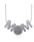 ფოტო #1 პროდუქტის Women's Ohio State Buckeyes MOM Necklace