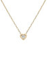 ფოტო #1 პროდუქტის Diamond Heart 18" Pendant Necklace (1/10 ct. t.w.) in Gold Vermeil, Created for Macy's