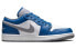 Air Jordan 1 Low "True Blue" 553558-412 Sneakers