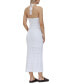 Фото #1 товара Women's Crochet Halter Maxi Dress