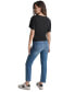 ფოტო #2 პროდუქტის DKNY Women's Cotton Twist-Front V-Neck Short-Sleeve Top