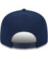 Men's Navy New England Patriots Main Script 9FIFTY Snapback Hat