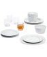Фото #2 товара Fluted 12 Pc. Dinnerware Set, Service for 4, Created for Macy's
