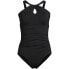 Фото #13 товара Women's High Neck to One Shoulder Multi Way One Piece Swimsuit