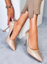 Фото #6 товара Женские лакированные каблуки ANIKA хаки