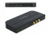 Delock 66498 - HDMI - Black - Metal - 60 Hz - 18 Gbit/s - 600 MHz