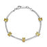 Фото #1 товара Fancy Energy Yellow cubic zirconia silver bracelet FEY05