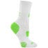 Фото #1 товара ASICS Stripe Crew Socks Mens White Athletic ZK2000-0183