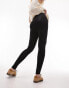 Фото #2 товара Topshop Maternity high waisted legging in black