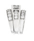 Фото #3 товара Кольцо Macy's Diamond Princess 3-Pc. Bridal Set