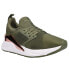 Фото #2 товара Puma Muse X5 Metal Lace Up Womens Green, Pink, White Sneakers Casual Shoes 3839