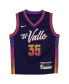 Фото #3 товара Infant Boys and Girls Kevin Durant Purple Phoenix Suns 2023/24 Swingman Replica Jersey - City Edition