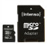 Фото #1 товара Карта памяти микро-SD с адаптером INTENSO 34234 UHS-I Premium Чёрный