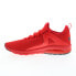 Puma Electron 2.0 38566903 Mens Red Canvas Lace Up Lifestyle Sneakers Shoes