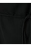 Фото #30 товара Midi Elbise Drapeli Dik Yaka Kısa Kollu Beli Bağlamalı
