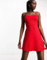 Фото #3 товара Urban Revivo cami mini dress in red