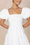 Фото #10 товара Women's Annette Puff Sleeve Shirred Midi Dress