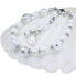 Фото #1 товара Элегантный браслет White Lace с жемчугом Lampglas и чистым серебром BP1
