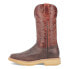 Фото #3 товара Dingo Horn Embroidered Round Toe Cowboy Mens Brown Casual Boots DI609-200