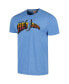 Фото #3 товара Men's and Women's Light Blue Hey Dude Graphic Tri-Blend T-shirt