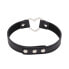 Фото #3 товара Collar with Heart Shaped Hoop Adjustable 41,5 cm Black