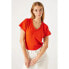 Фото #1 товара GARCIA N40206 short sleeve v neck T-shirt