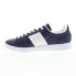 Фото #9 товара Lacoste Carnaby Pro CGR 123 6 Mens Blue Leather Lifestyle Sneakers Shoes