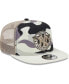 Фото #4 товара Men's White New York Yankees Chrome Camo A-Frame 9FIFTY Trucker Snapback Hat