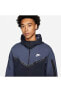 Фото #2 товара Sportwear Tech Fleece erkek sweatshirt Men's Full Zip Hoodie Blue DV0537-437