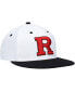 Фото #1 товара Men's White Rutgers Scarlet Knights On-Field Baseball Fitted Hat