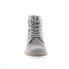 Фото #3 товара Diba True Draw Tap 31120 Womens Gray Suede Lace Up Casual Dress Boots