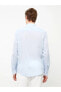 Фото #5 товара Рубашка LC WAIKIKI Regular Fit из смеси льна с длинными рукавами