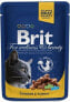 Фото #1 товара Влажный корм для кошек Brit Premium, кусочки с разными вкусами, 12 х 100 г