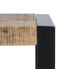 Вспомогательный стол MANGO 100 x 40 x 60 cm Натуральный Чёрный Деревянный Железо