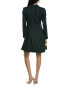 Фото #2 товара Carolina Herrera Button Front Wool-Blend Mini Dress Women's