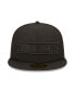 Фото #3 товара Men's Washington Commanders Black on Black Alternate Logo 59FIFTY Fitted Hat