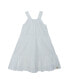 Girl Sleeveless Cotton Midi Dress White - Child