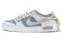 Кроссовки Nike Dunk Low ESS "White Paisley" VIBE GS DJ9955-100 36 - фото #1