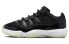 Фото #2 товара Jordan Air Jordan 11 retro low "72-10" 大魔王 耐磨 低帮 复古篮球鞋 男女同款 黑色 / Кроссовки Jordan Air Jordan AV2187-001