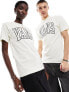 Vans arched line t-shirt in white