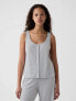 Фото #1 товара Linen-Blend PJ Tank Top