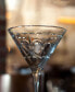 Фото #5 товара Fleur De Lis Martini 10Oz - Set Of 4 Glasses
