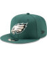 Фото #2 товара Men's Midnight Green Philadelphia Eagles Basic 9FIFTY Adjustable Snapback Hat